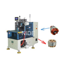 Motor de compressão Auto Stator End Coil Lacing Machine